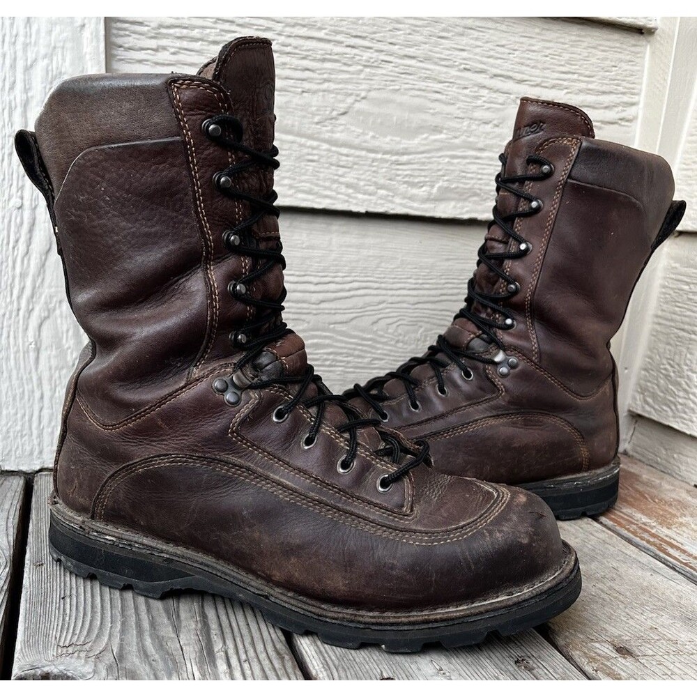 Danner Men's 11D Frontier Extreme 10" 600 Gram GTX Brown Leather Boots 42530